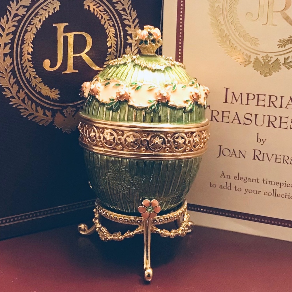 Joan Rivers Imperial Treasures III “The Hidden Timepiece Egg”